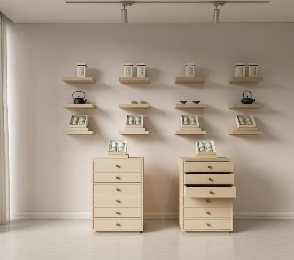 现代展柜 展架